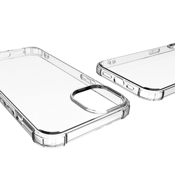 iPhone 13 - Stöttåligt Silikonskal Transparent