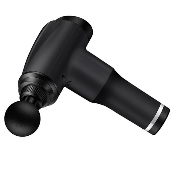 Massage Pistol Muskelstimulans Massage (5 Huvuden) Silver