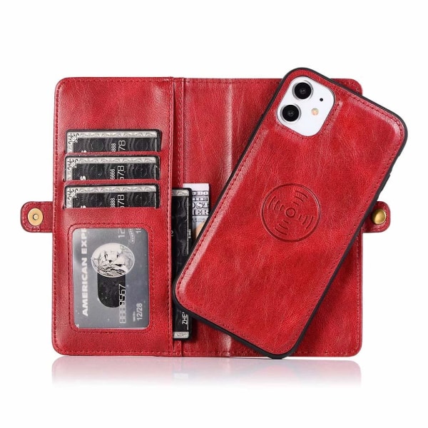 iPhone 11 - Plånboksfodral Röd