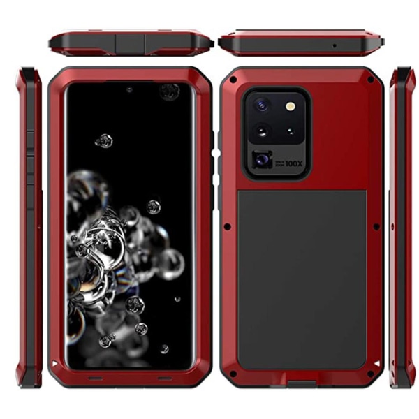 Samsung Galaxy S20 Ultra - Heavy Duty Cover Röd