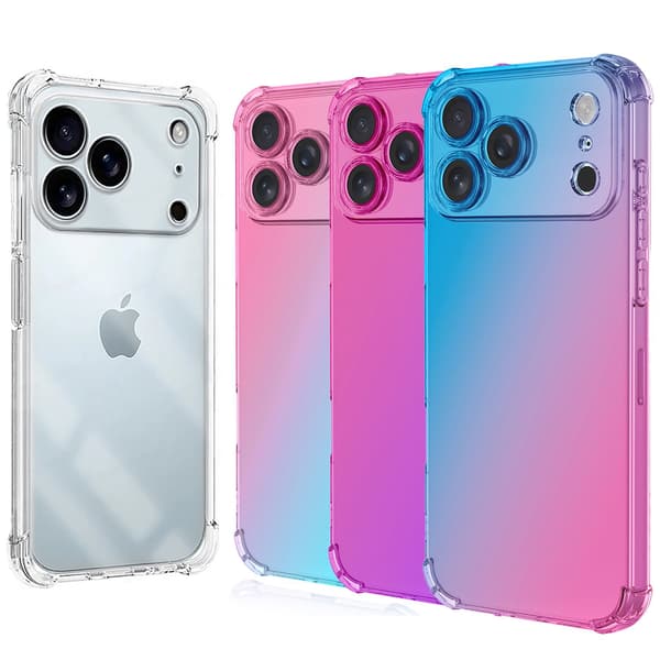 iPhone 17 Pro Silikon-Gel Skal Clear