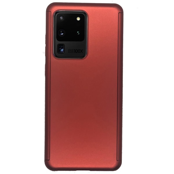 Samsung Galaxy S20 Ultra - Dobbelt beskyttelsescover Röd