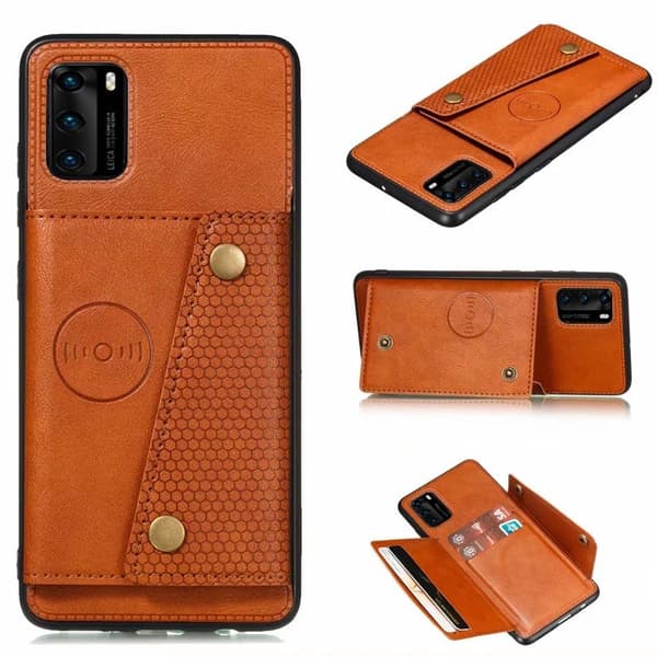 Huawei P40 Pro - Retro Cover Svart