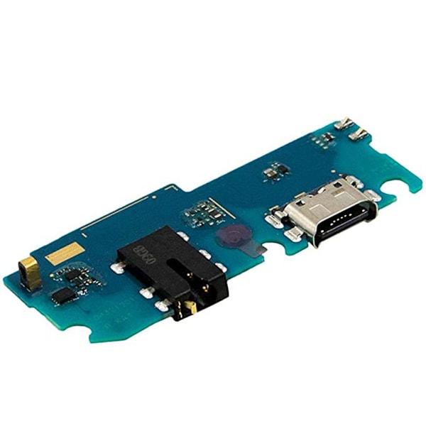 Laddningsport Reservdel Galaxy A12 Svart