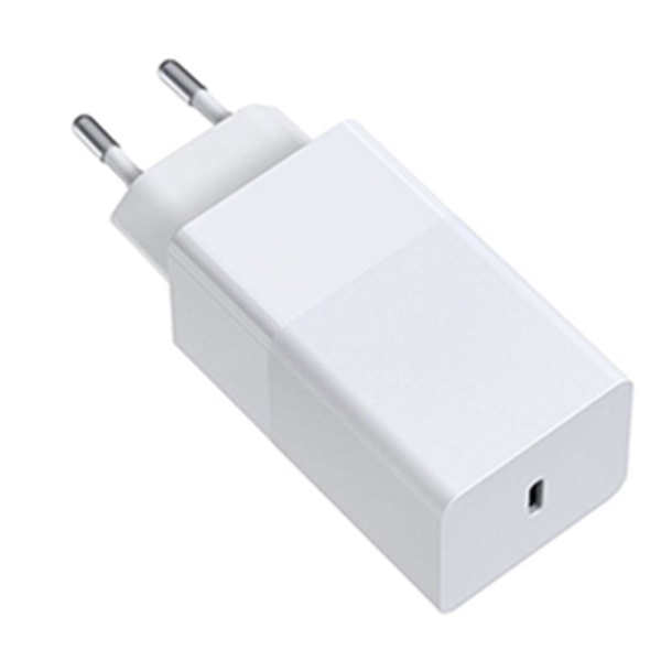 65W PD Quick Charge Type-C veggadapter Svart