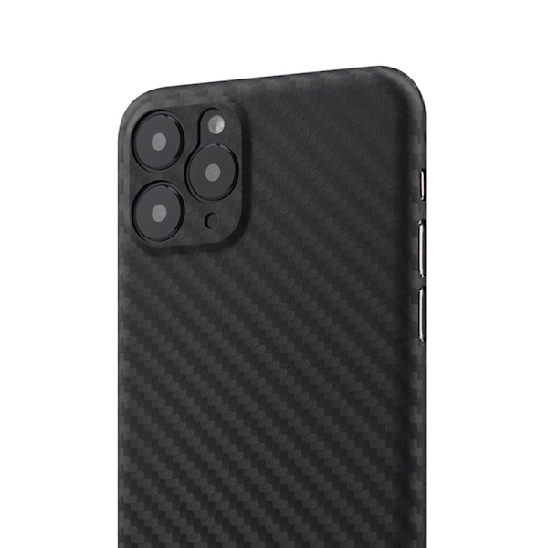 iPhone 11 Pro - Skyddsskal Karbon-Design Black