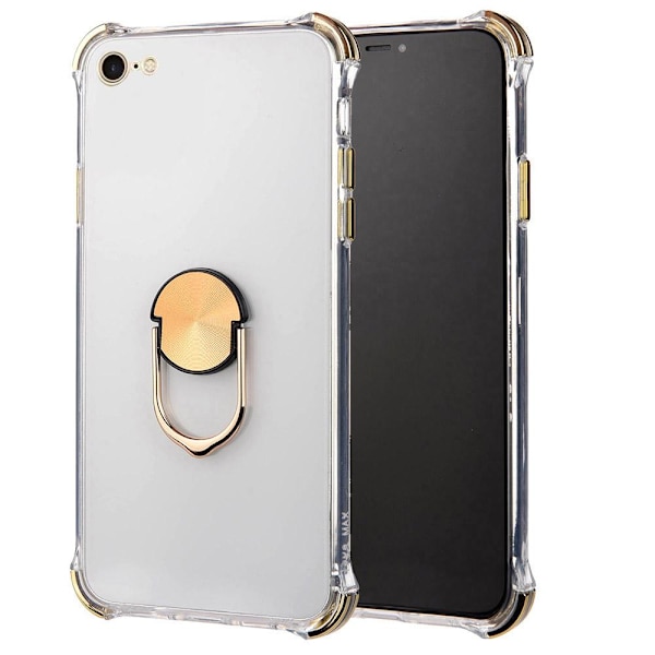 iPhone 6/6S - Praktiskt Skal med Ringhållare Blå