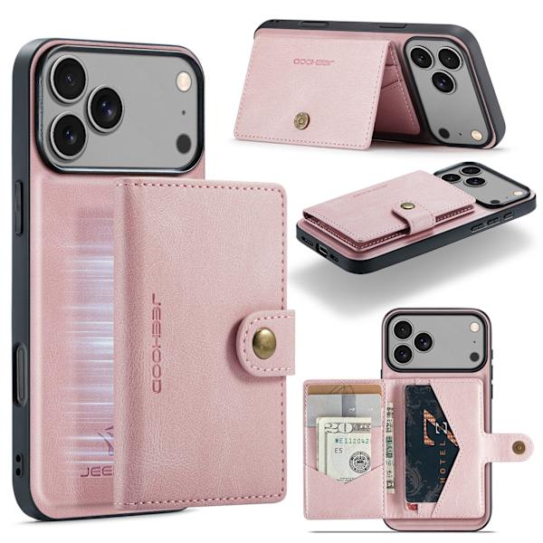 iPhone 17 Pro Max Plånboksskal  4 Kortfack + Sedelfack Grön