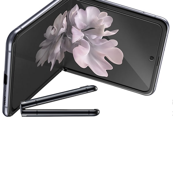 3-PACK Galaxy Z Flip 4 - 4-in-1 Skärmskydd & Kameralinsskydd Transparent