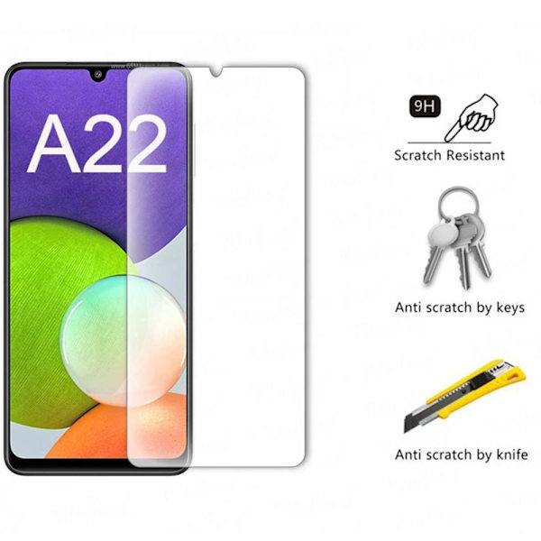 Standard HD 0,3mm Skärmskydd Samsung Galaxy A22 5G Transparent