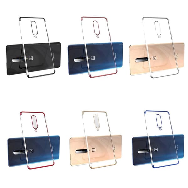 OnePlus 7 Pro - Stilrent Floveme Skyddsskal Silver