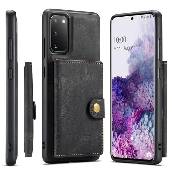 Samsung Galaxy S20 FE - Etui med kortholder Grön