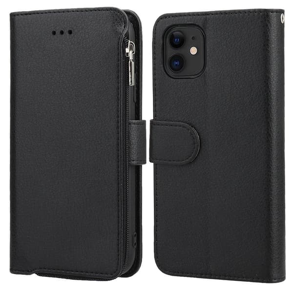 iPhone 11 - Kraftig pung etui Roséguld