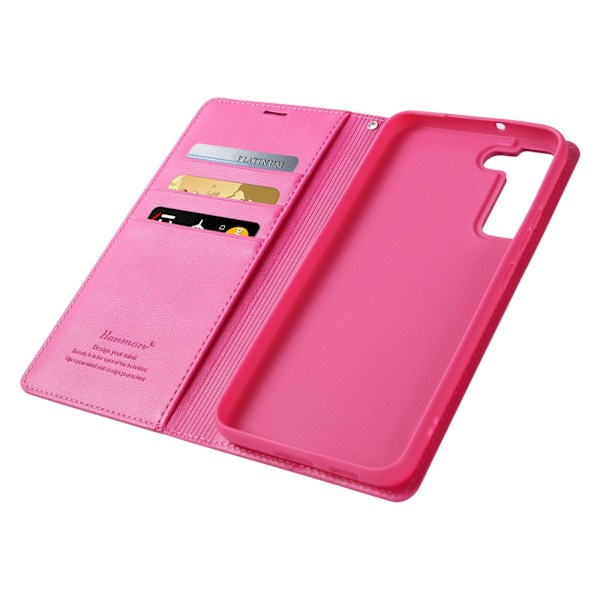 iPhone 16 Plus - Stilrent Hanman Minuo Stilrent Plånboksfodral Guld