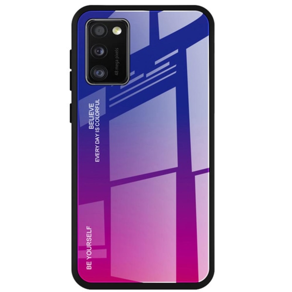 Samsung Galaxy A41 - Beskyttelsescover (NKOBEE) Purple Lila/Blå