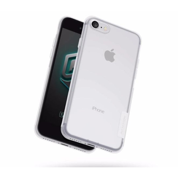 Elegant Stilrent Skal Nillkin Original för iPhone 8 Plus Svart