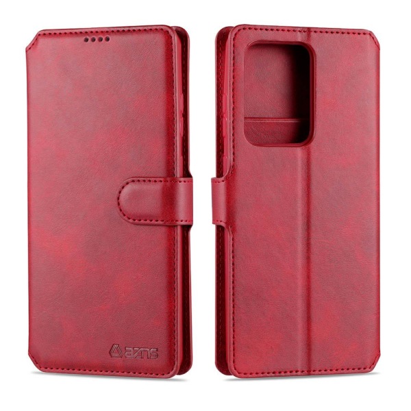 Samsung Galaxy S20 Plus - Yazunshi Plånboksfodral Red Röd