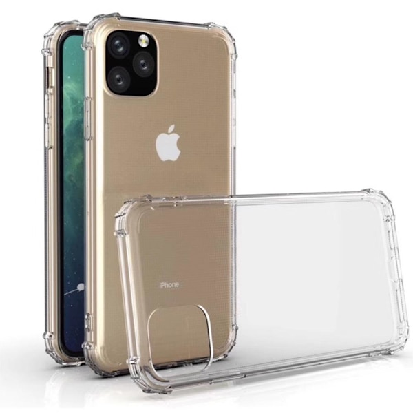 iPhone 11 - Stötdämpande Silikonskal med Tjocka Hörn Transparent