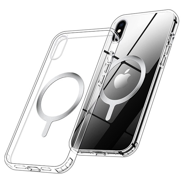 iPhone X/Xs - Skal Magnetiskt Genomskinlig