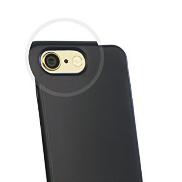 iPhone 6/6S - Stilig beskyttende matt deksel Svart