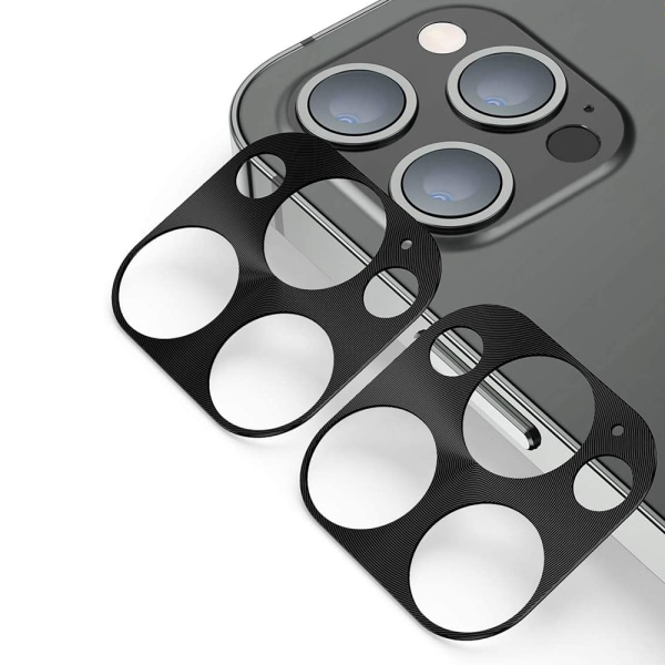 2-PACK iPhone 14 Pro - 2.5D Sk�rmskydd + Kameralinsskydd 0,3mm Transparent
