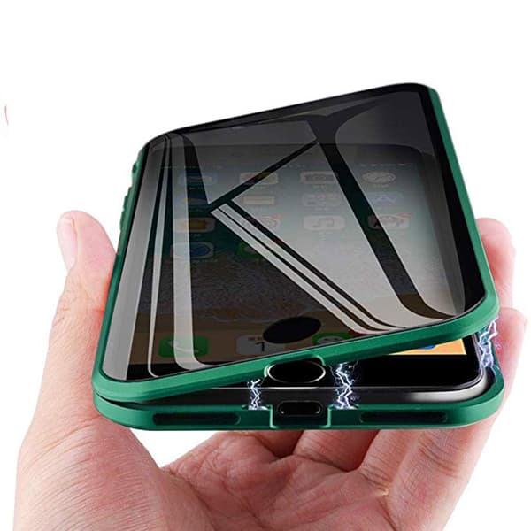 iPhone 7 - Skyddande Magnetiskt Skal Grön