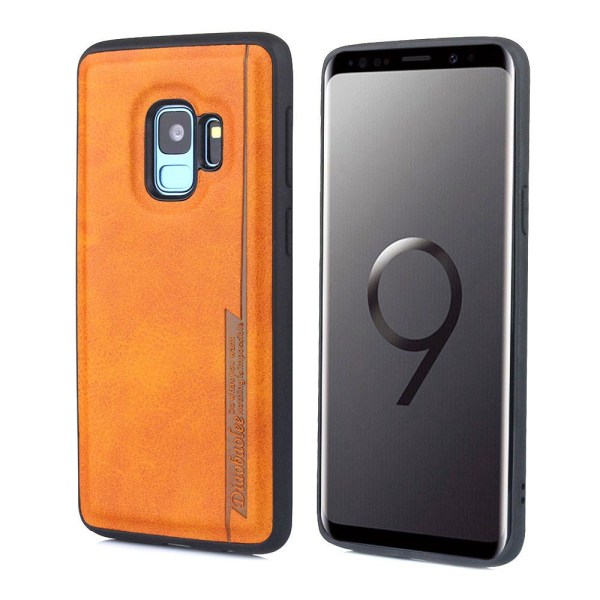 Samsung Galaxy S9 - Exklusivt Skal från Diaobaolee i Pu-Läder Svart