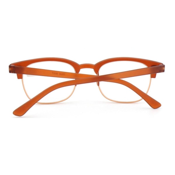 Læsebriller med Styrke +1,0-+4,0 Brun +3.5