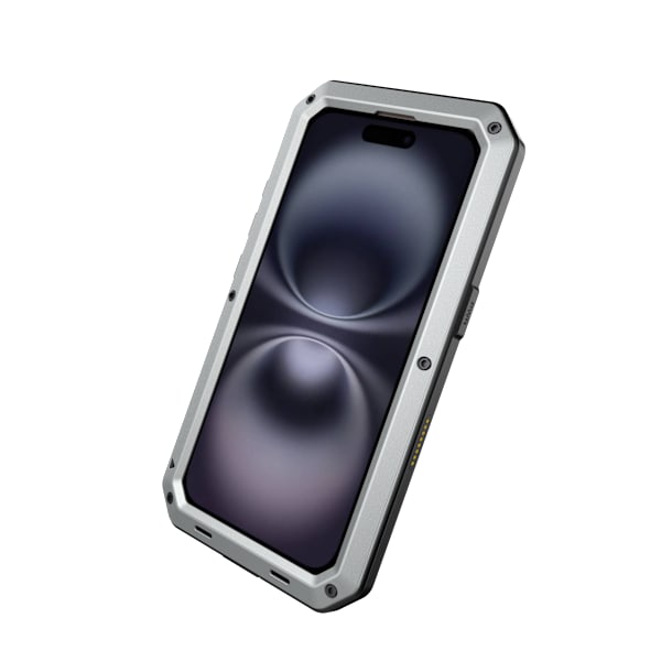 iPhone 16 - HEAVY DUTY - Extremt Stötsäkert Skydd Svart