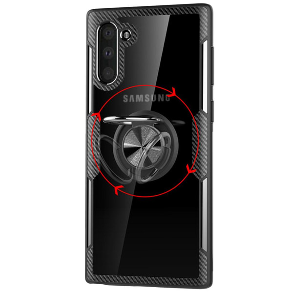 Samsung Galaxy Note10 - Praktisk cover fra Leman Röd Röd