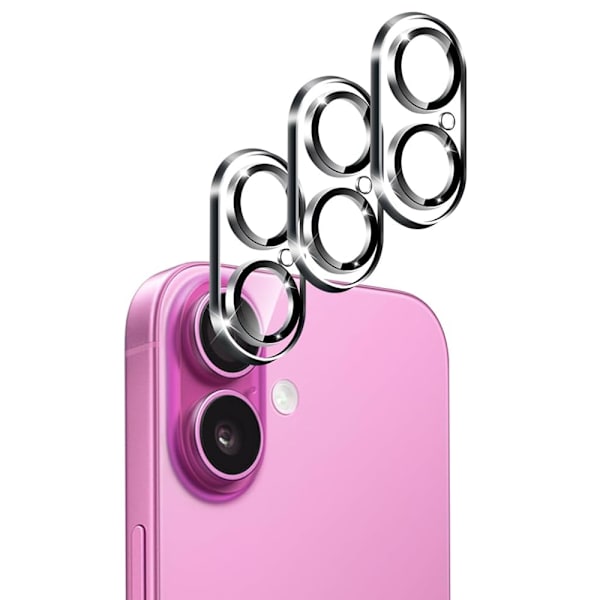 iPhone 16 - Kameralinsskydd Standard HD 0,3mm