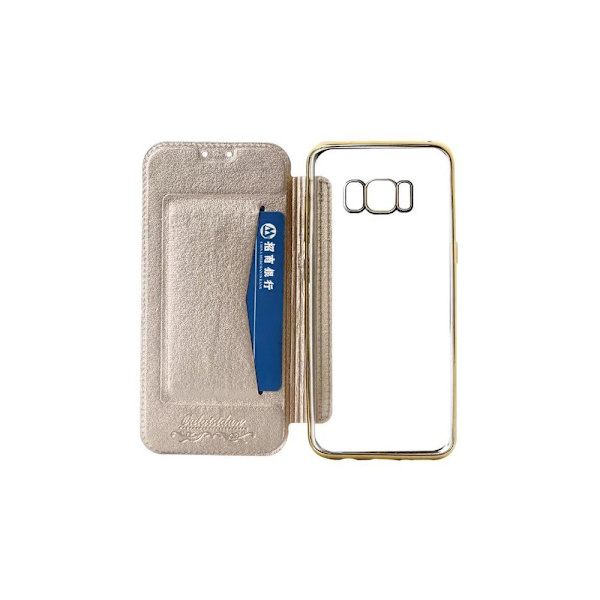 Stilrent Fodral med Kortplats till Samsung Galaxy S8 Plus Blå