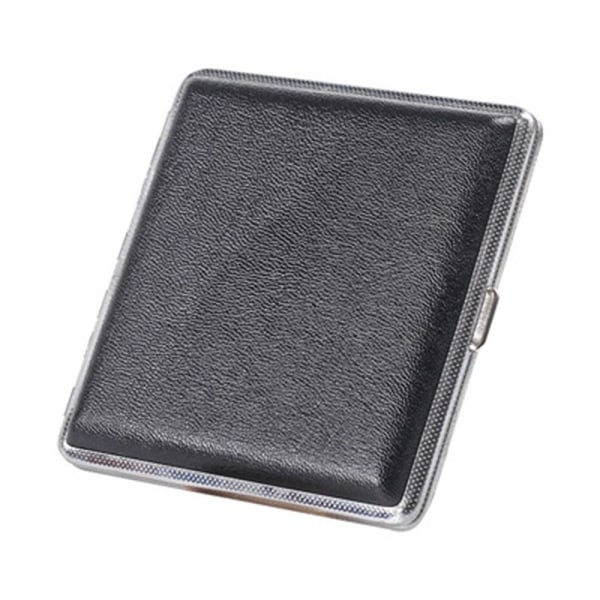 Slittåligt Cigarett Fodral PU-LÄDER Brun