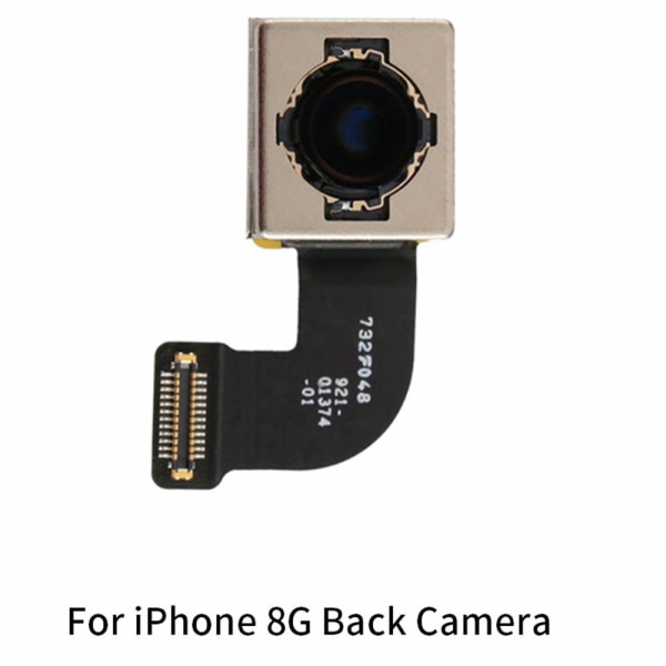 iPhone 8 - Kvalitets Bak Kamera Svart