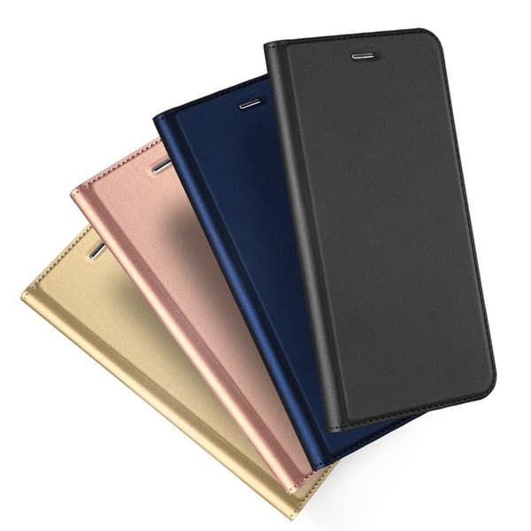DUX DUCIS Stilrent Fodral med Kortfack - iPhone 6/6S Guld