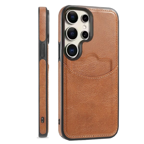 Samsung Galaxy S23 Ultra Kortfodral - Skydd & Funktion i Ett Svart