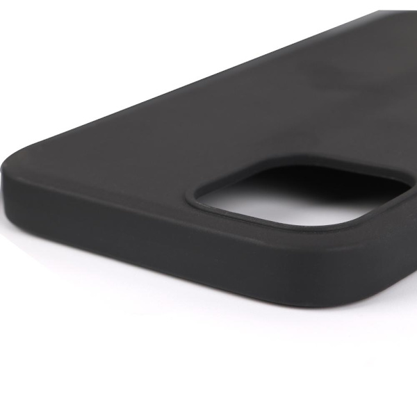 iPhone 12 - Mattbehandlat Skal Black Svart