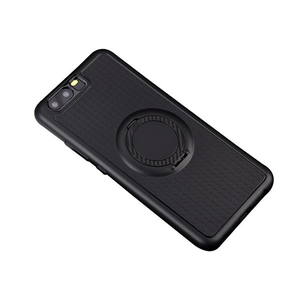 Huawei P10 - Carbon-Skal med Ringh�llare FLOVEME Guld