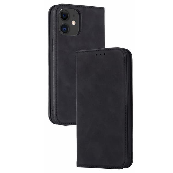 iPhone 12 - Beskyttende Pungetui (FLOVEME) Röd