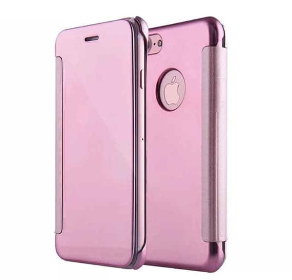iPhone 6/6S Plus - LEMAN Stilrent Clear View-fodral (ORIGINAL) Svart