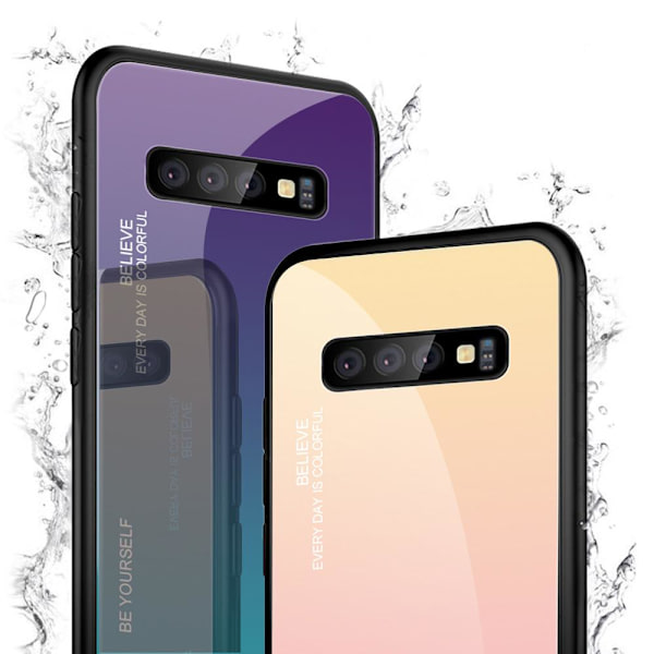 Samsung Galaxy S10 - Galaxy Rain Kraftfullt Elegant Skal 2