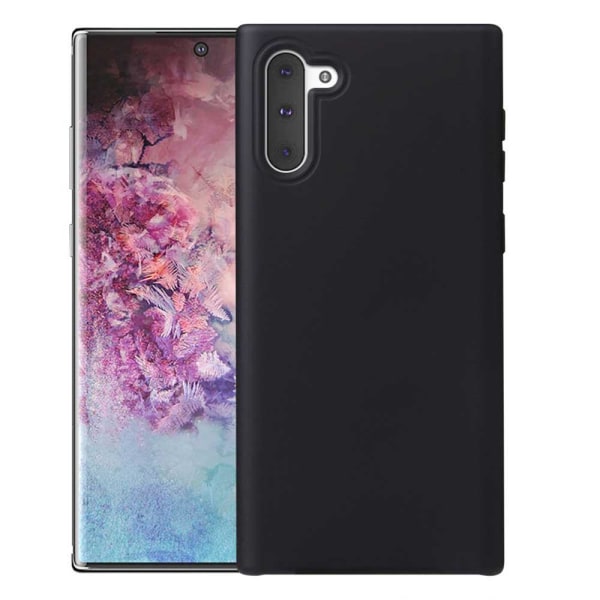 Samsung Galaxy Note10 - Stilfuldt mat cover NKOBEE Svart