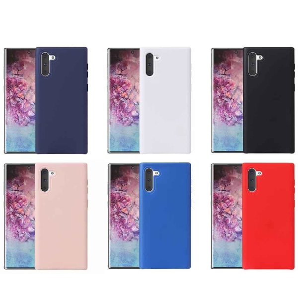 Samsung Galaxy Note10 - Stilrent Mattbehandlat Skal NKOBEE Röd