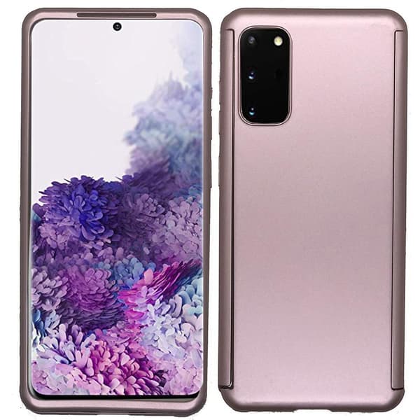 Samsung Galaxy S20 - Floveme Dubbelskal Blå Blå