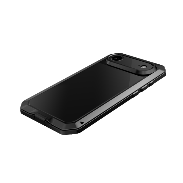 iPhone 17 Air - Skyddande Aluminium Skal Svart