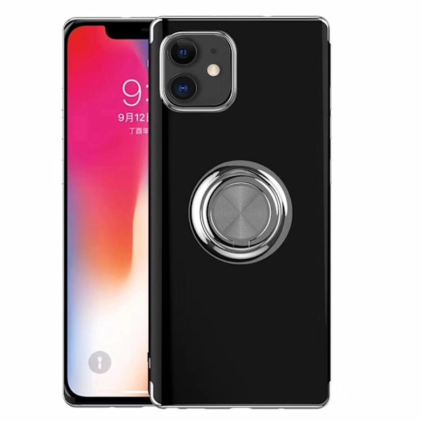 iPhone 12 Mini - Skyddsskal med Ringhållare (FLOVEME) Blå