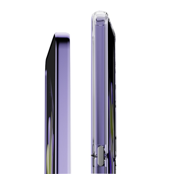 Galaxy Z Flip 5 - Gennemsigtigt silikonecover Transparent