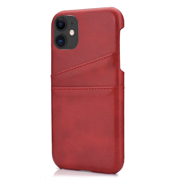 iPhone 13 Mini - Stilrent Praktisk Etui med Kortholder Mörkblå