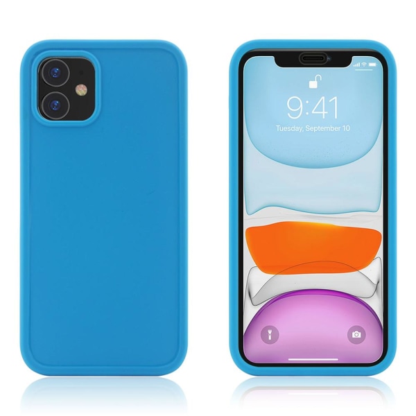 iPhone 11 - Praktiskt Dubbelskal FLOVEME Blue Blå