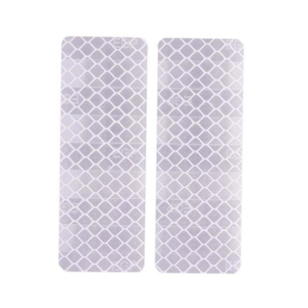 H�llbar 2-Pack Reflexremsor Vit